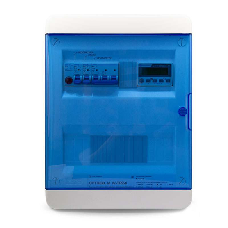 ELECTROTEST OPTIBOX M W/0.55 модуль-шкаф автоматики вентиляции